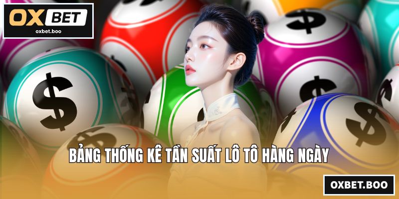 Bảng thống kê tần suất lô tô hàng ngày