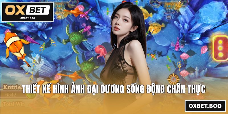 Thiết kế hình ảnh đại dương sống động chân thực